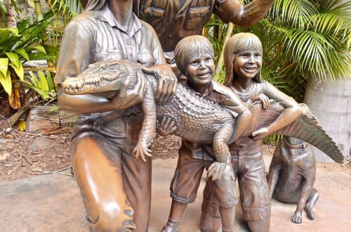 Irwin Family Statue