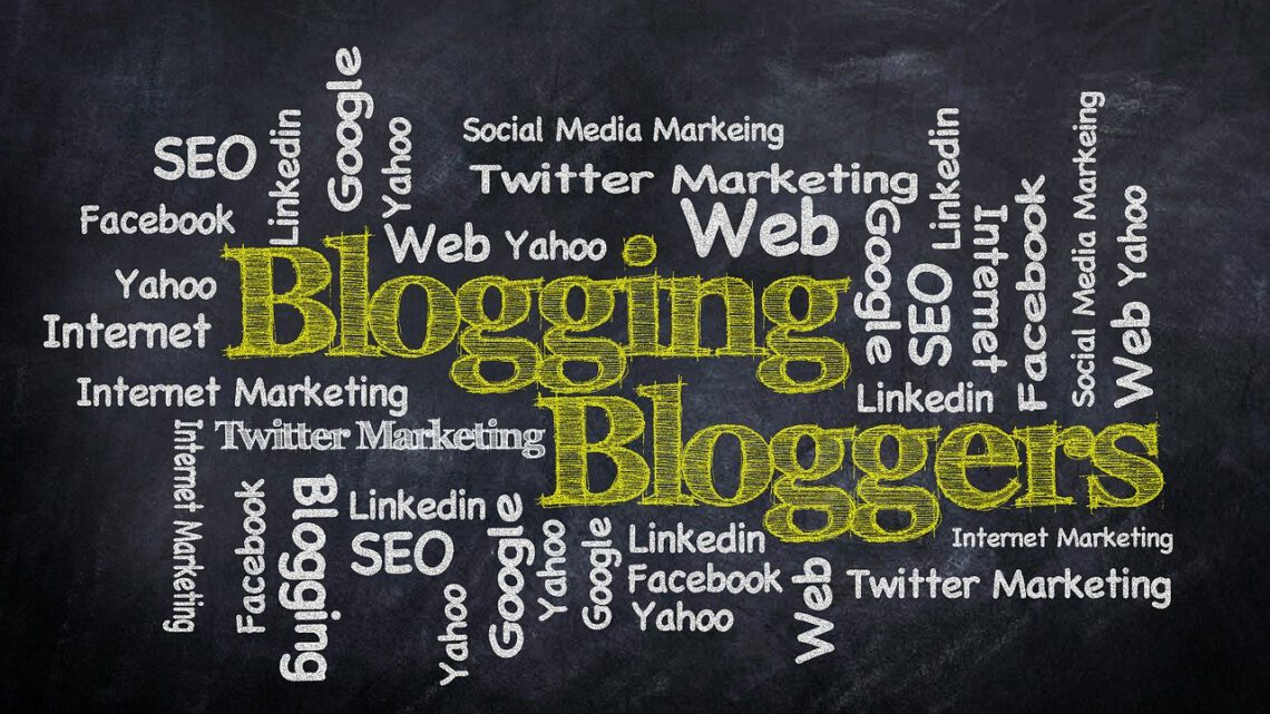 Blogging Word Cloud
